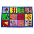 Design Imports 40 x 60 in. Numbers Kids Play Rug 10542A